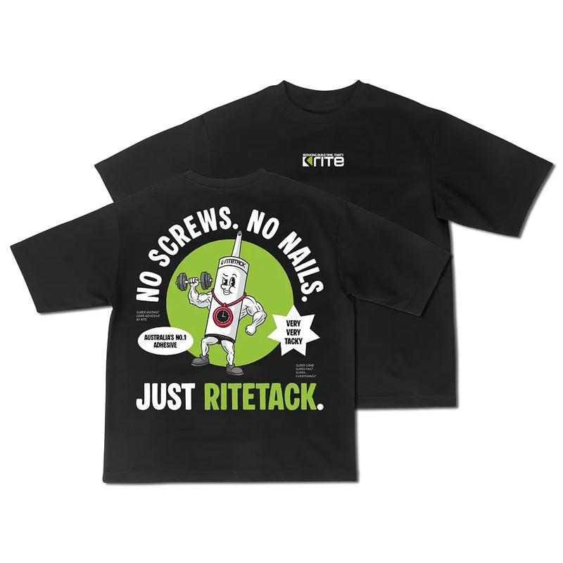Load image into Gallery viewer, Black t-shirt with graphic design and text on a white background
