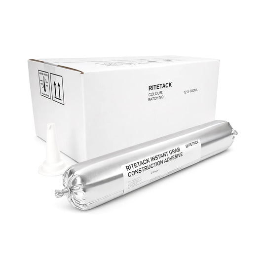 Ritetack Instant Grab Construction Adhesive 600ml Sausage